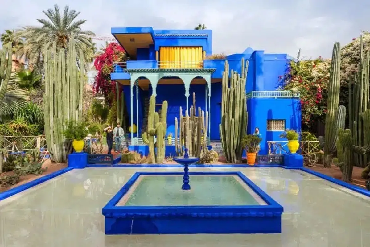 Jardin Majorelle, Marrakech, Maroc