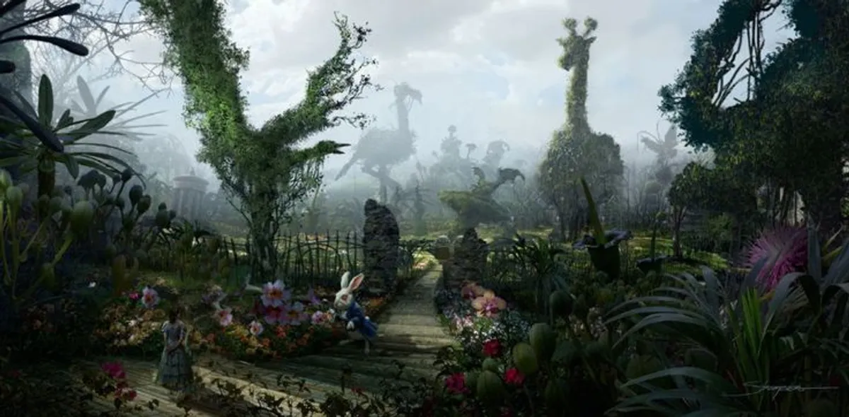 Photogramme du film Alice au pays des merveilles, 2010