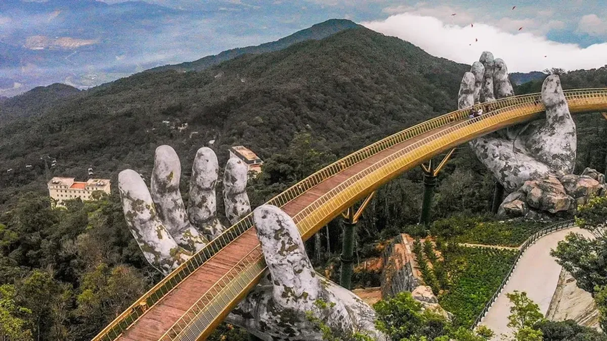 Pont doré, Vietnam