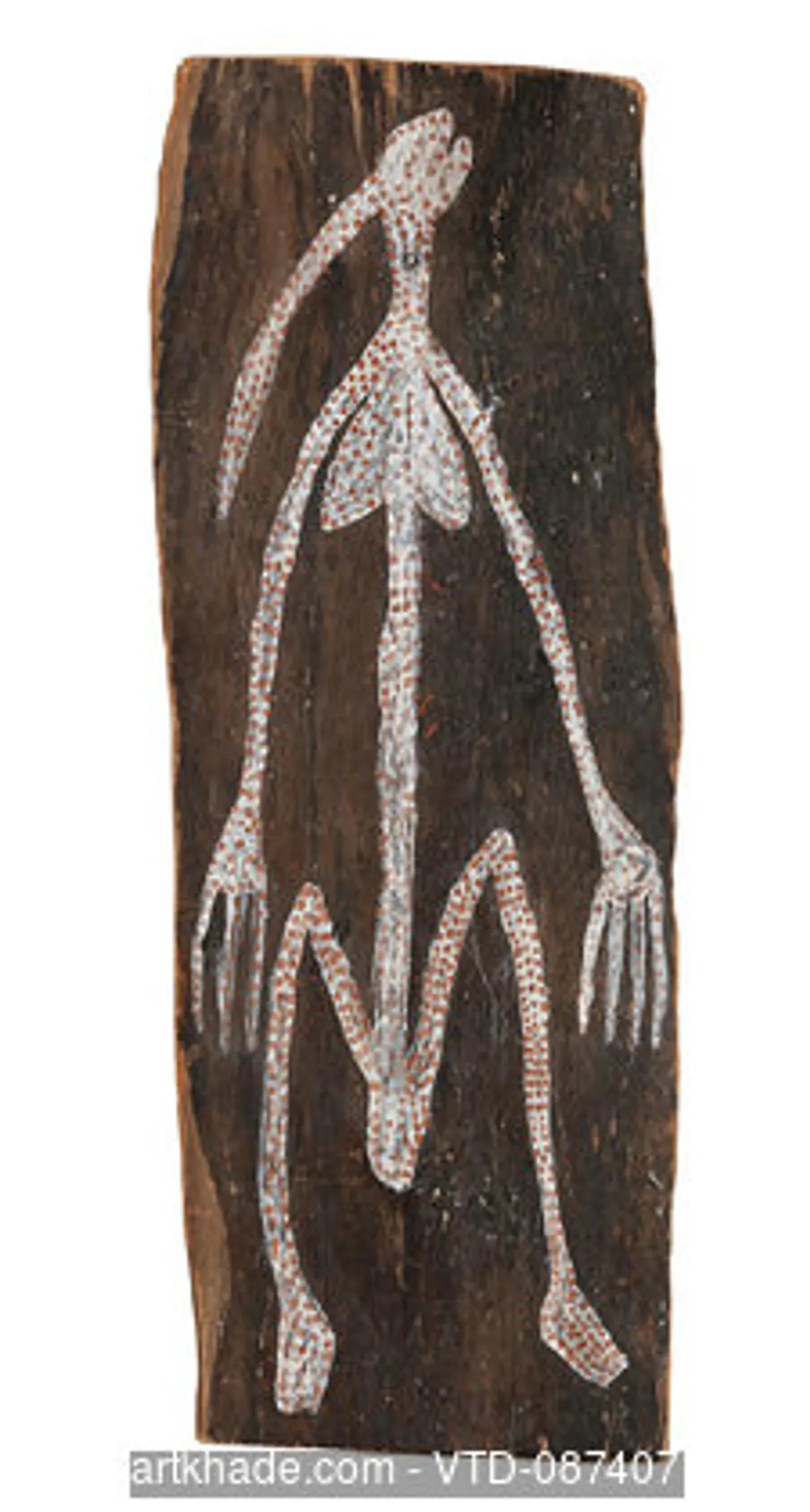 Peinture sur écorce- Australie- art aborigène