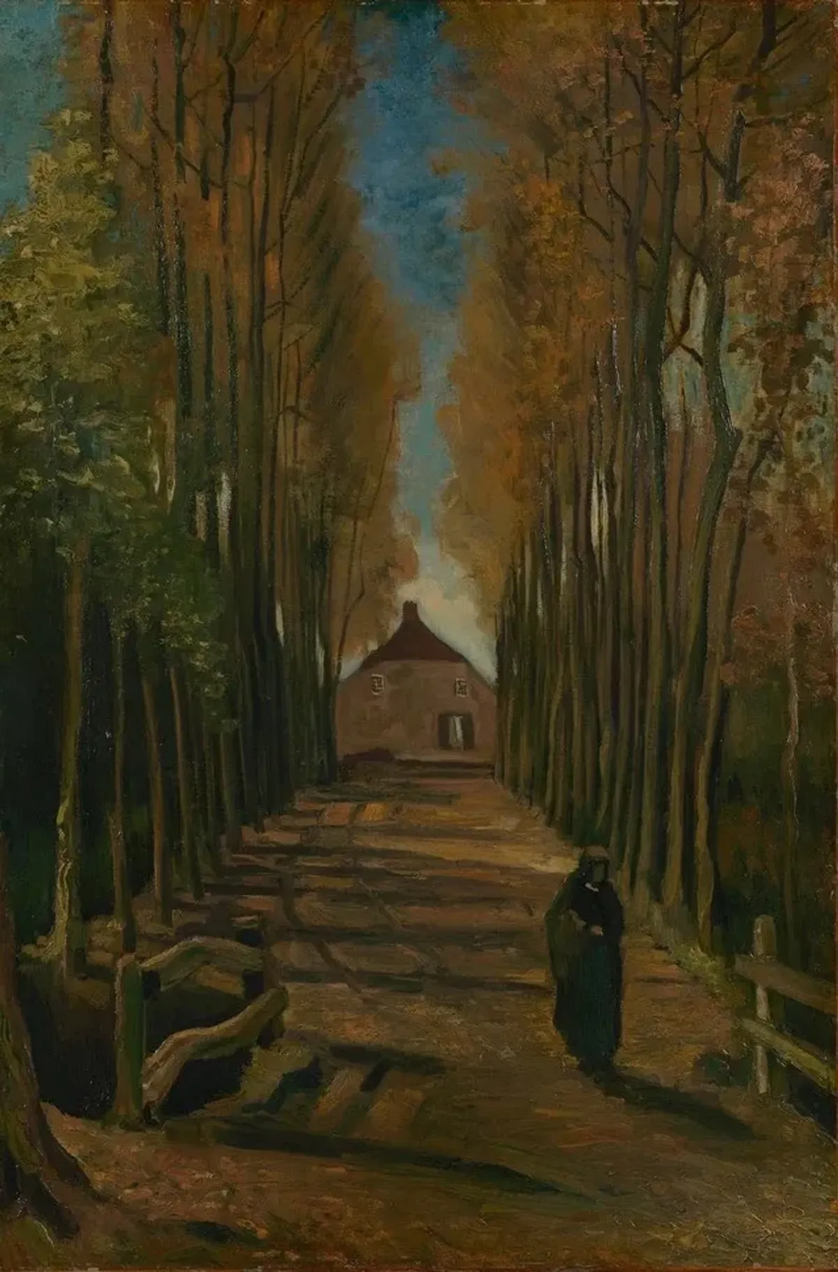 Alley of Poplars in Autumn, 1884