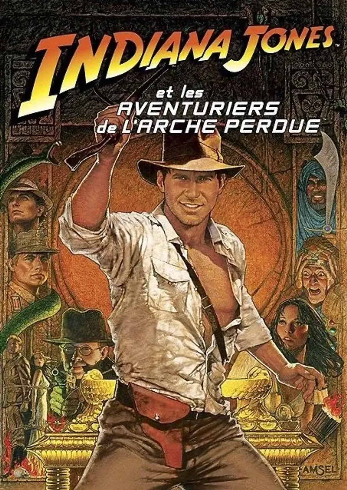 Affiche du film Indiana Jones, les aventuriers de l'Arche perdue