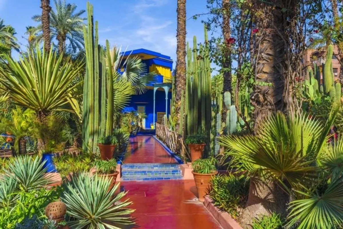 Jardin Majorelle, Marrakech, Maroc