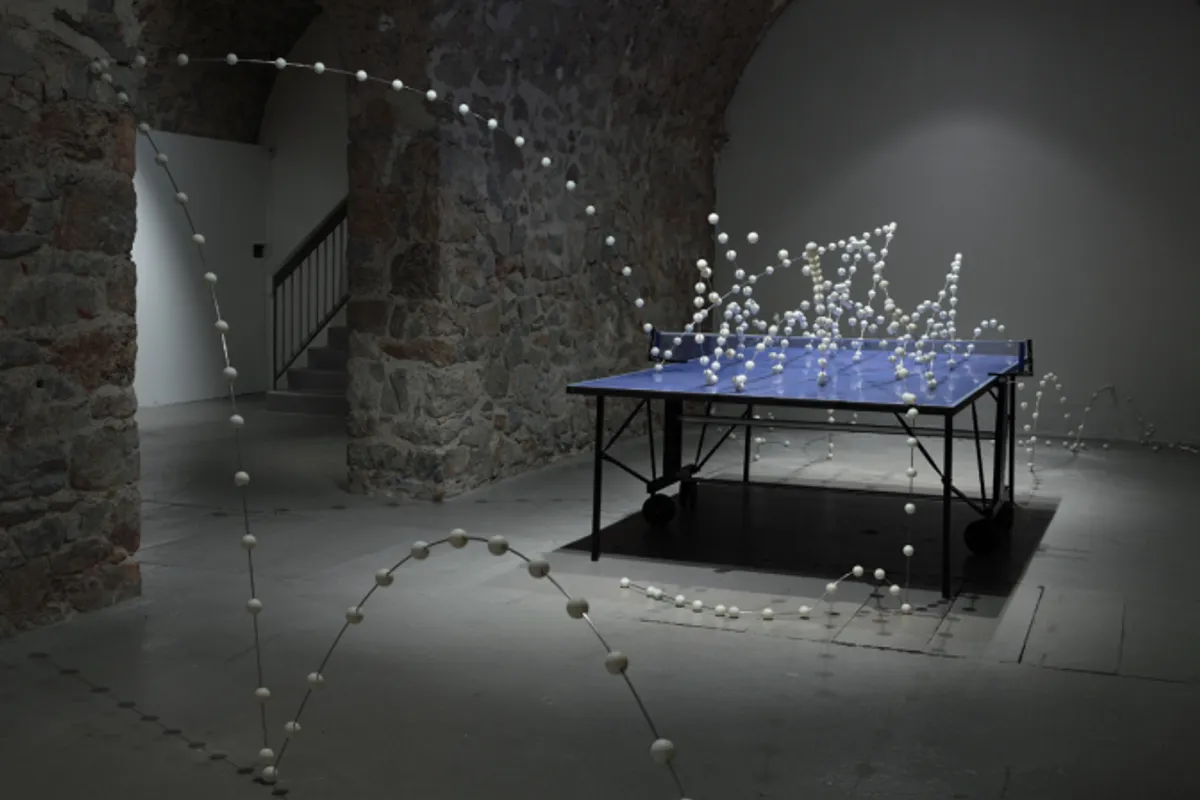 Sans titre (table de ping-pong), 2001 