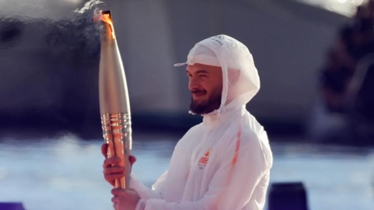 La flamme Olympique 